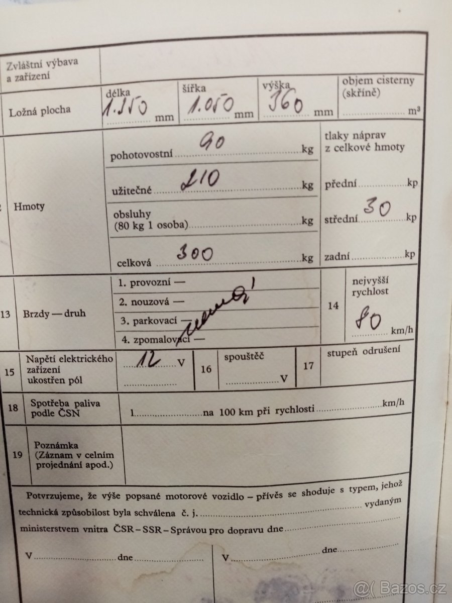 Přívěs ČSSR vlastní výroba - 5