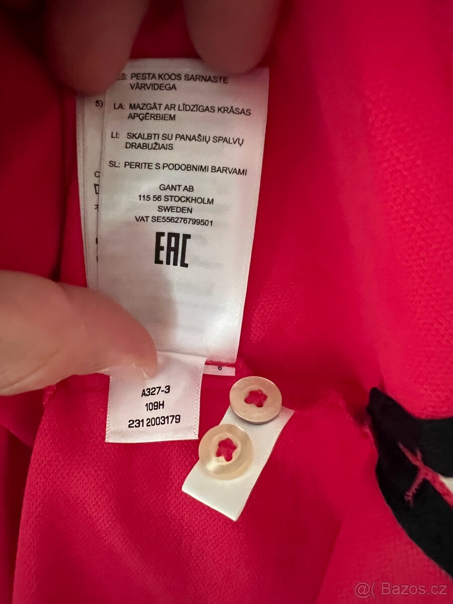 Nové pánské triko Gant, vel. L - 5