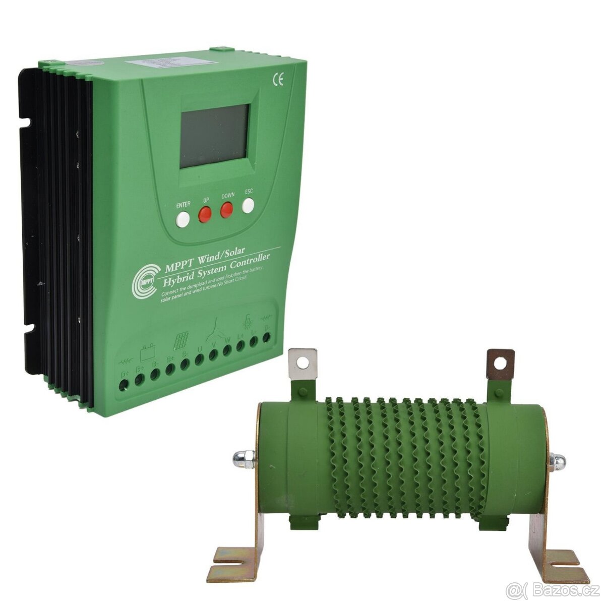 Větrný, solární hybridní regulátor 12/24V - 5