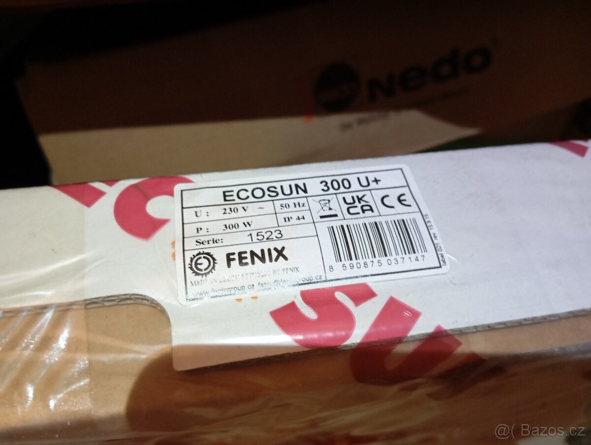 Topný infra panel 60x60 bílý - 5