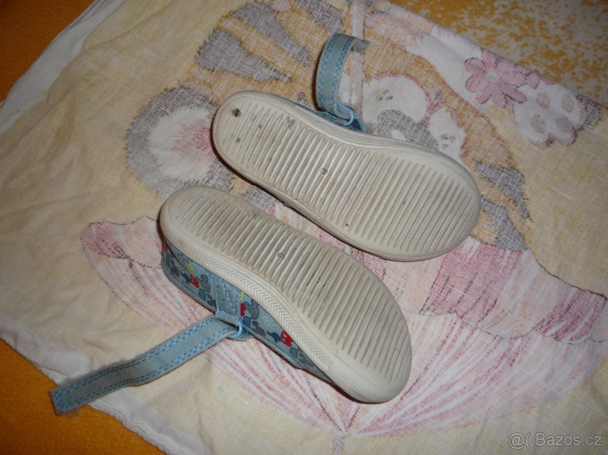 Dětské boty na suchý zip, vel. 24, zn. F&F, Disney - 5