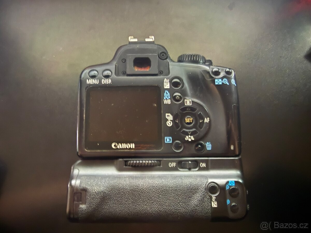 Canon EOS 1000D + EF-s 18-55 1/3.5 -. 5.6 IS + BG-E5 - 5