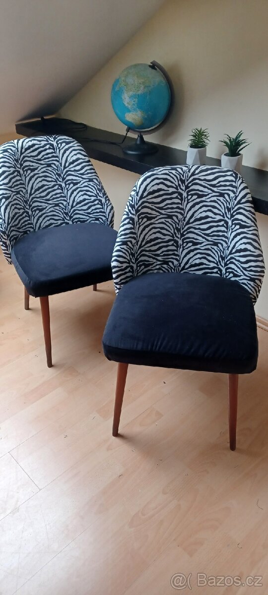 Vintage křesla, židle - 5