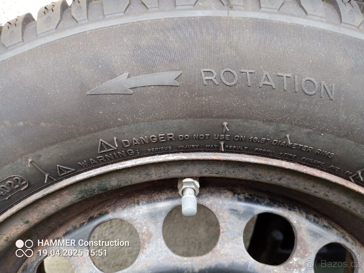 Zimní Pneumatiky 4x.215/55 R16. - 5