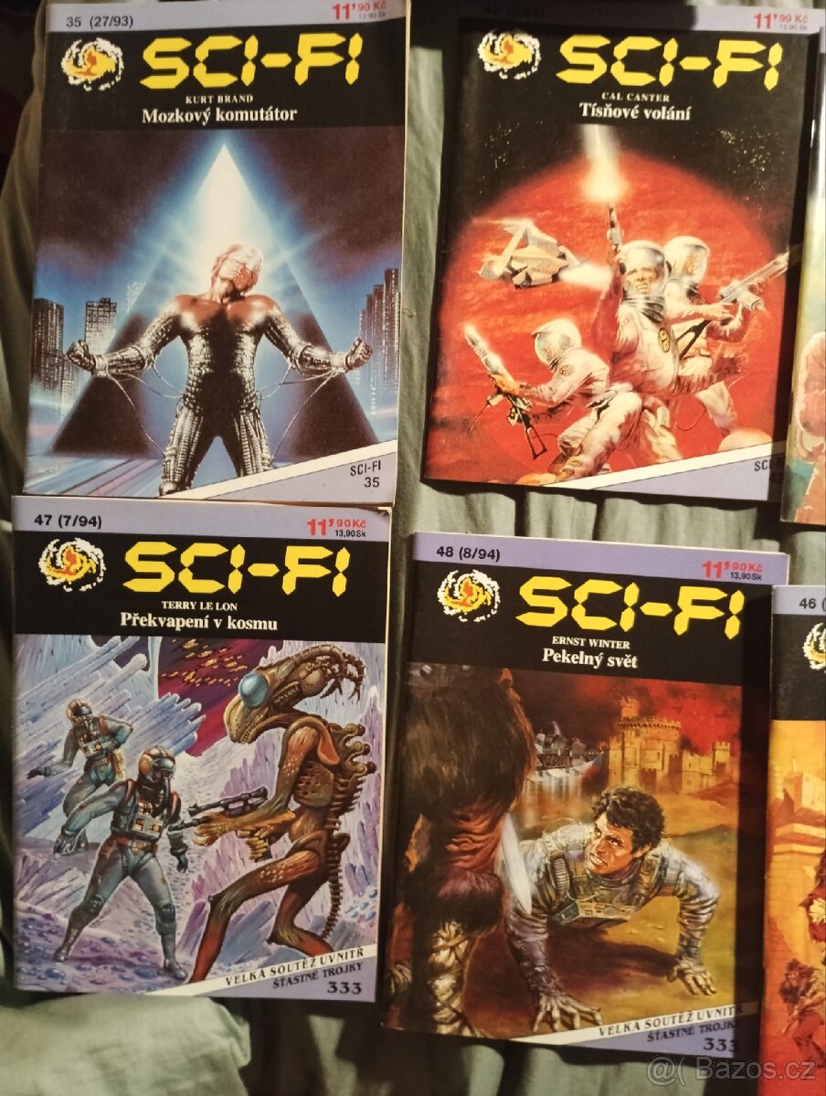 Rodokaps ,Sci - fi,18 ks cena za celek - 5