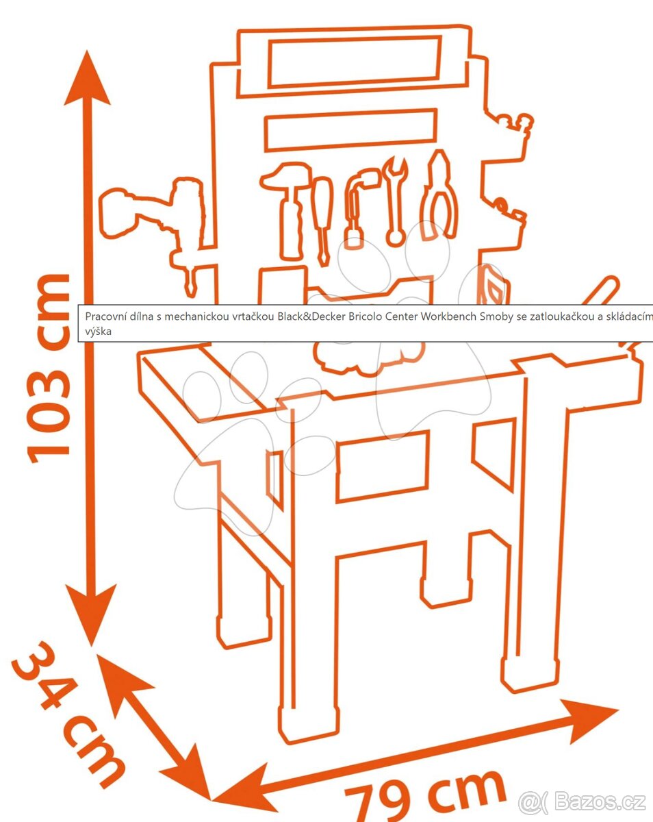 Dílna Smoby Black&Decker - 5