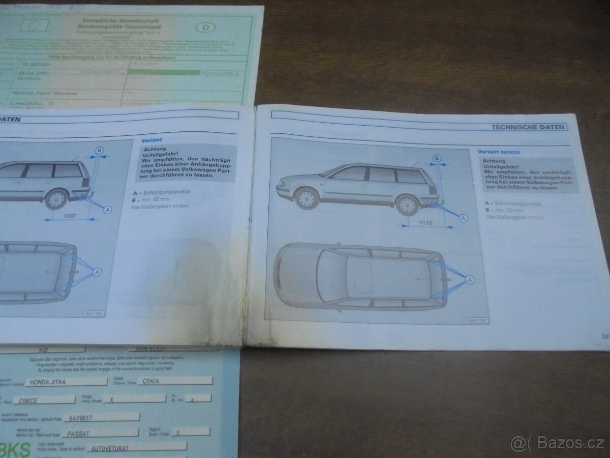 Dílenská příručka opravy VW passat - 5