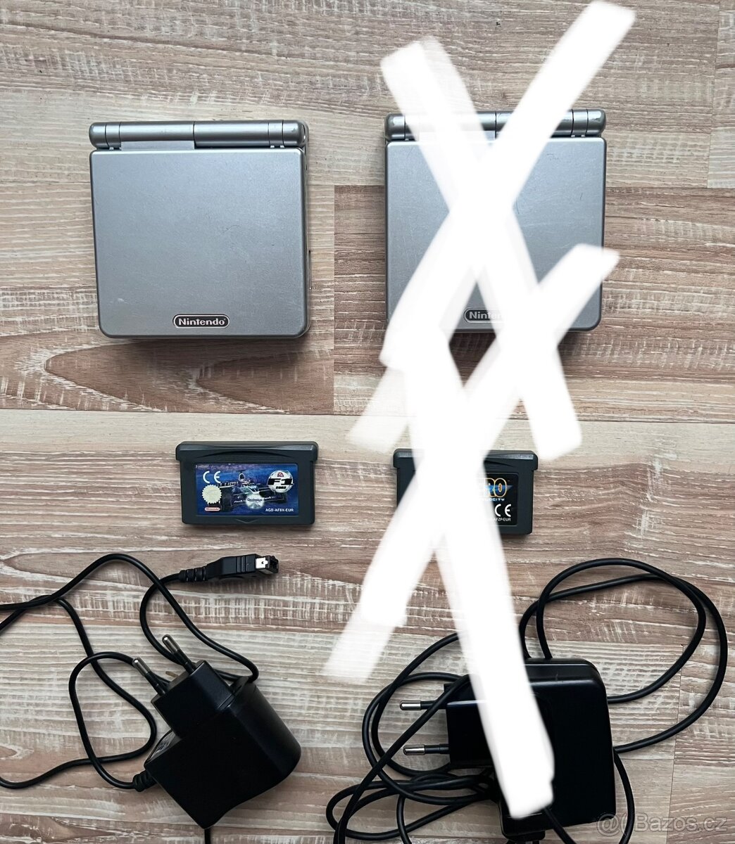 Gameboy Advance SP + hra a nabíječka - 5