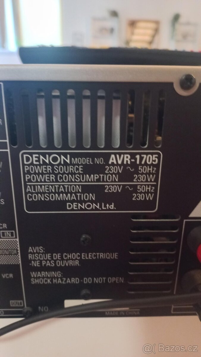DENON AVR-1705 – 6.1 AV receiver - 5