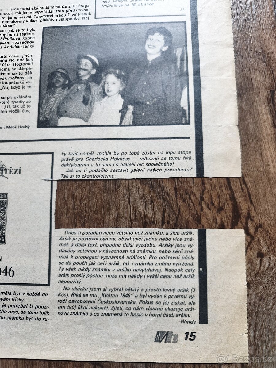 Časopis Mladý hlasatel a Junák 1990, 8ks - 5