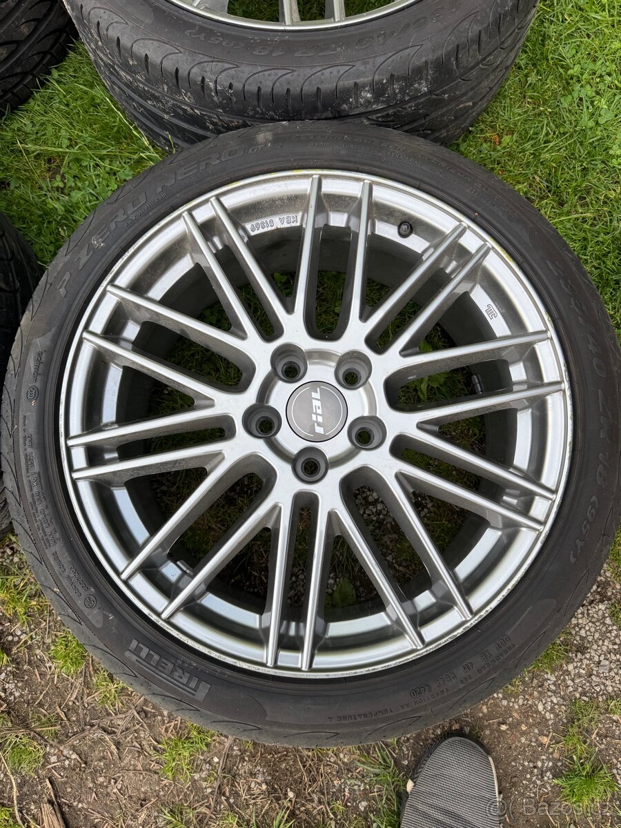 Prodám alu 5x112 8x18 ET48( na opravu) - 5