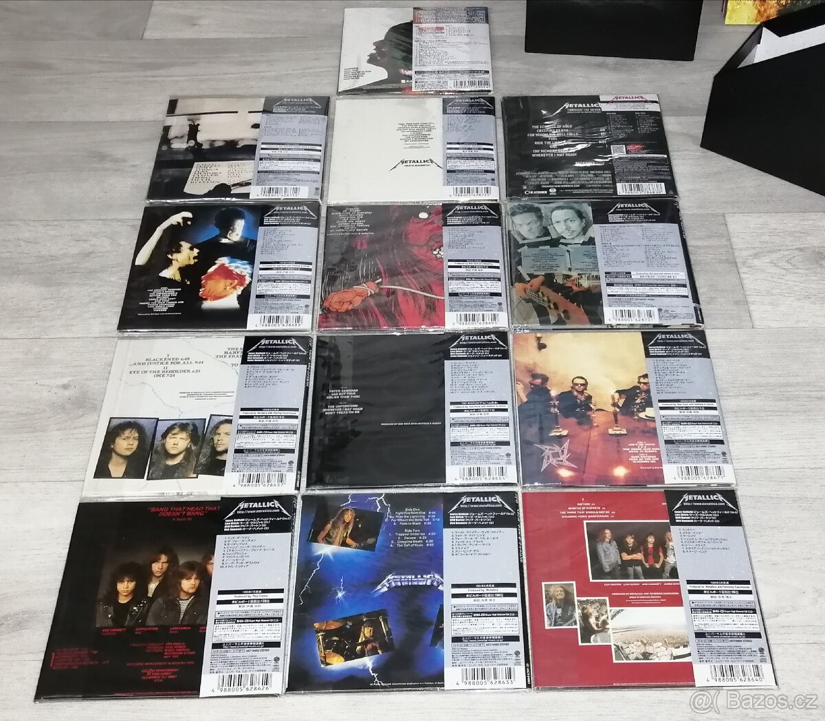 CD Box Metallica Japan - 5