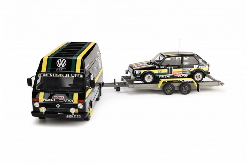 Set Rallye VW LT35 + VW Golf 1 GTi 1981 1:18 OttoMobile - 5