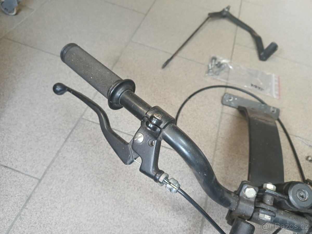 Prodám dvojí řízení řidítka na motocykl Motoškola - 5