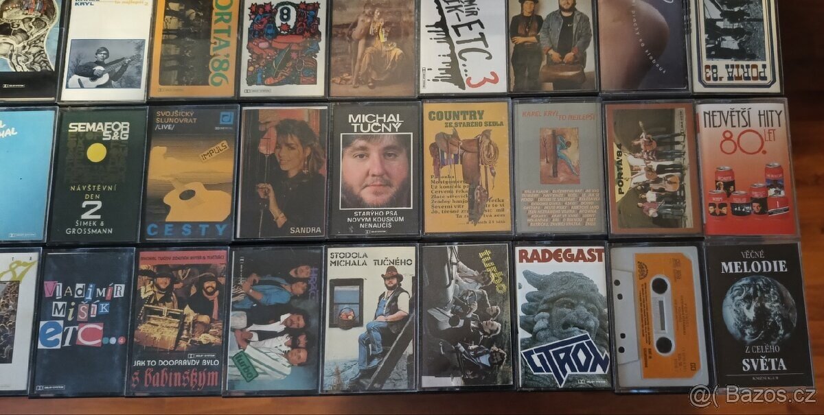 MC kazety - Staré originální magnetofonové kazety - 5