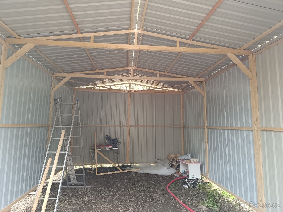 Prodám novou plechovou halu 7 x 4,5 m - 5