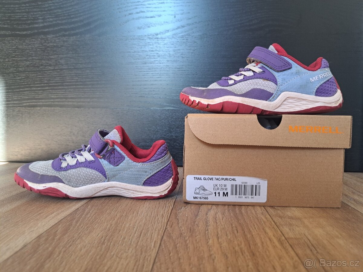 Dívčí barefoot tenisky MERRELL vel. 29 - 5