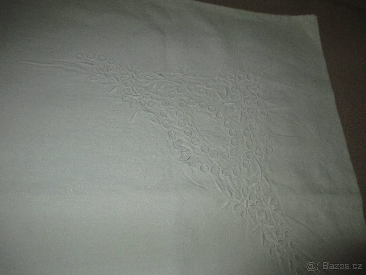 Starožitná deka, šála, povlaky - 5