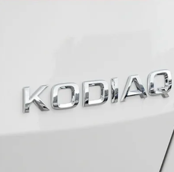 ŠKODA nápisy ČIERNE / CHROMOVE - 5