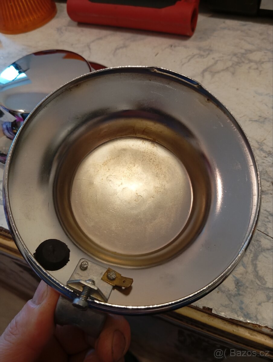 Mlhovky Pal škoda Tatra lada zadní chrom kryty - 5