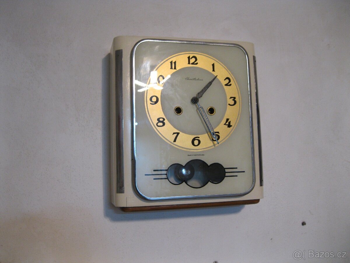 Kuchyňské bicí hodiny z roku 1958 Chronotechna - 5