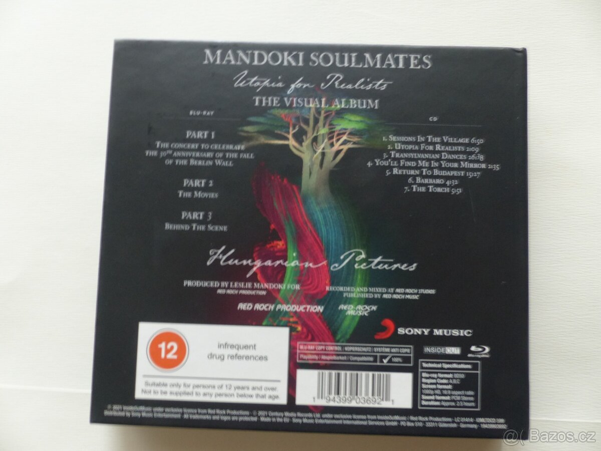 Mandoki Soulmates : Utopia for Realists - CD + Bluray - 5