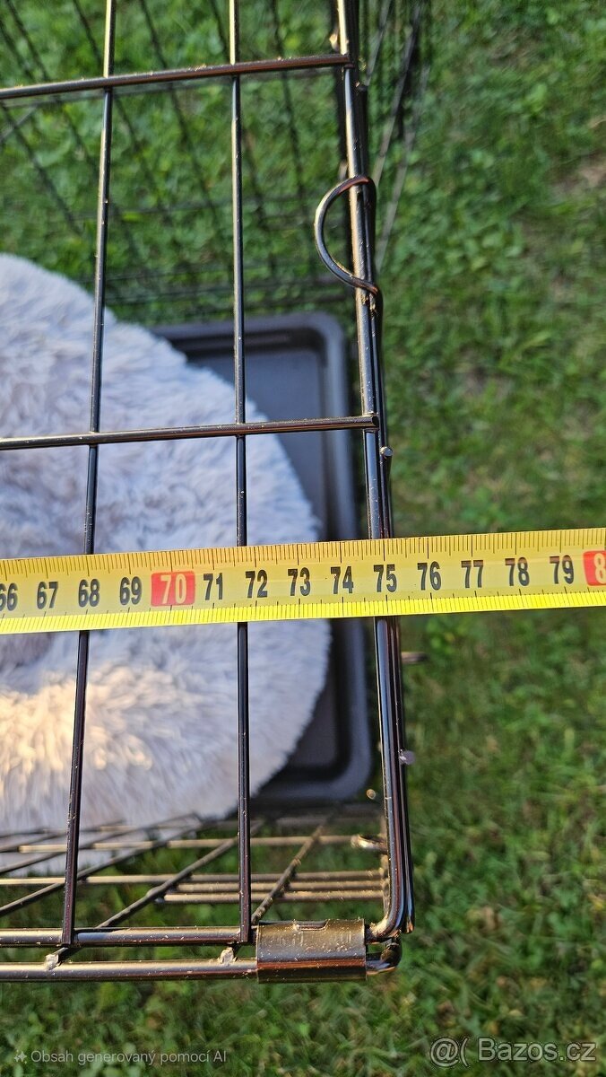 Klec skládací 75 × 46 × 53 cm - 5