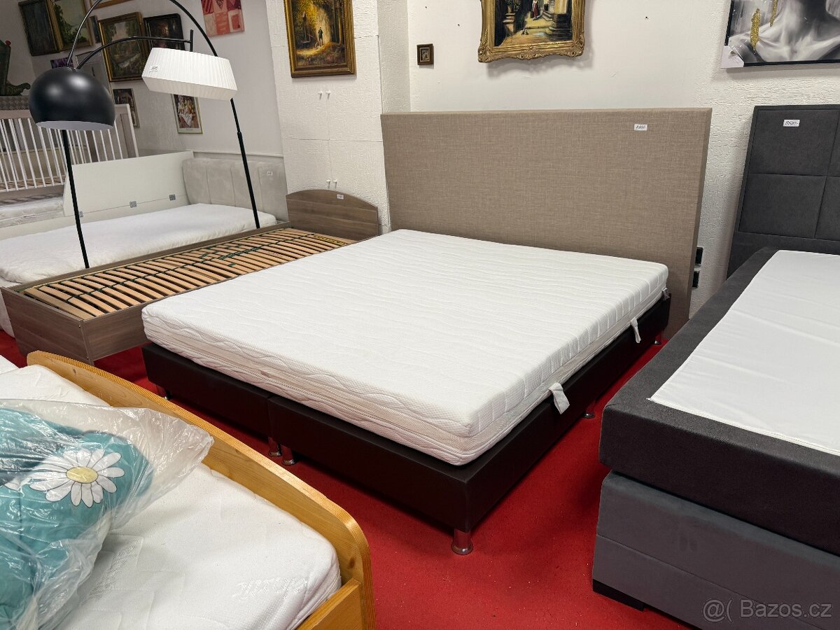 Postel BOXSPRING KOMPLET NOVÁ 2. jakost - 5