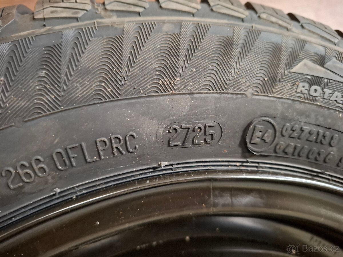 Nová zimní kol sada VW Polo, Lupo 165/70 R14 4ks - 5