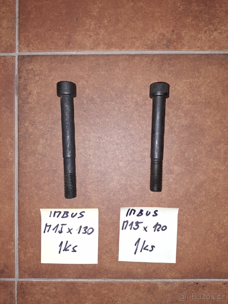 Spojovací materiál..šrouby, matice NOVÉ - 5