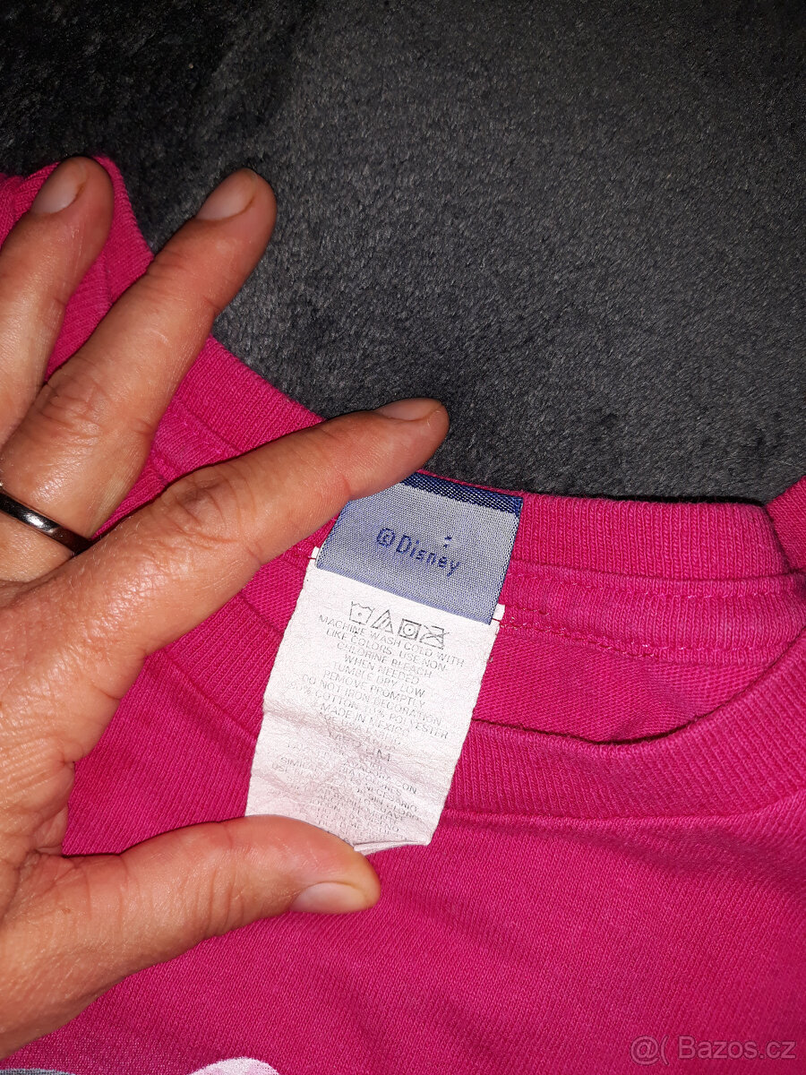 Růžové tričko Miniie - 5