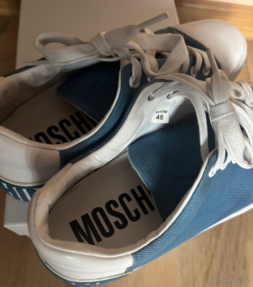 Pánské tenisky Moschino vel.45 - 5