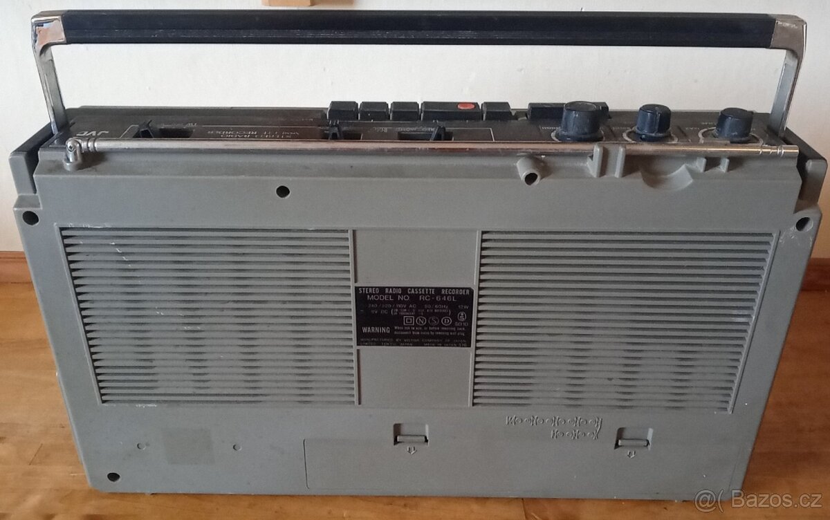 Radiomagnetofon JVC RC-646L, špičkový zvuk - 5