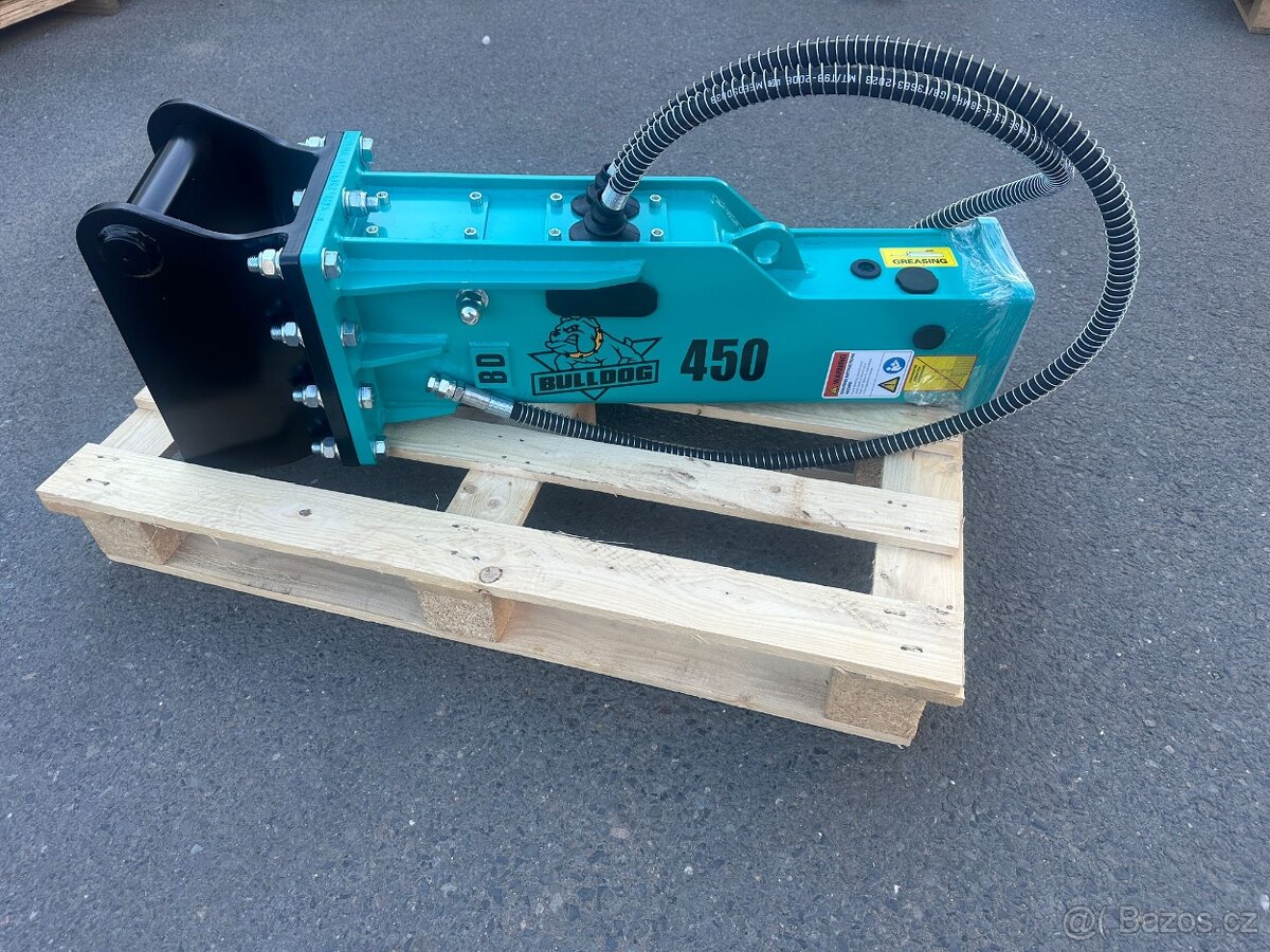 Hydraulické bourací kladivo s MS03 adaptérem-B450 1,2-3t - 5