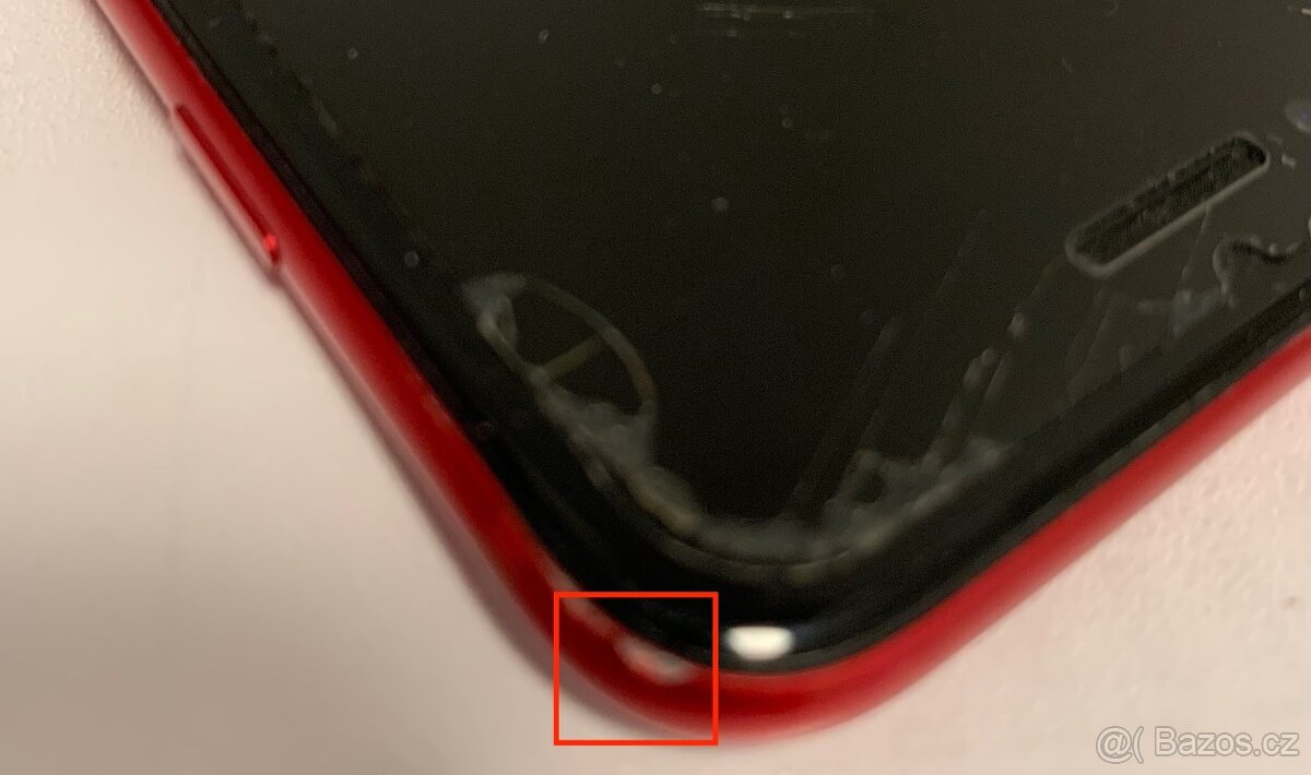 iPhone SE 2. generace, cerveny, 128 GB, baterie 88% - 5