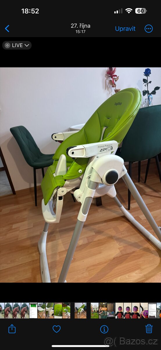 Jídelní židlička Peg Pérego - 5