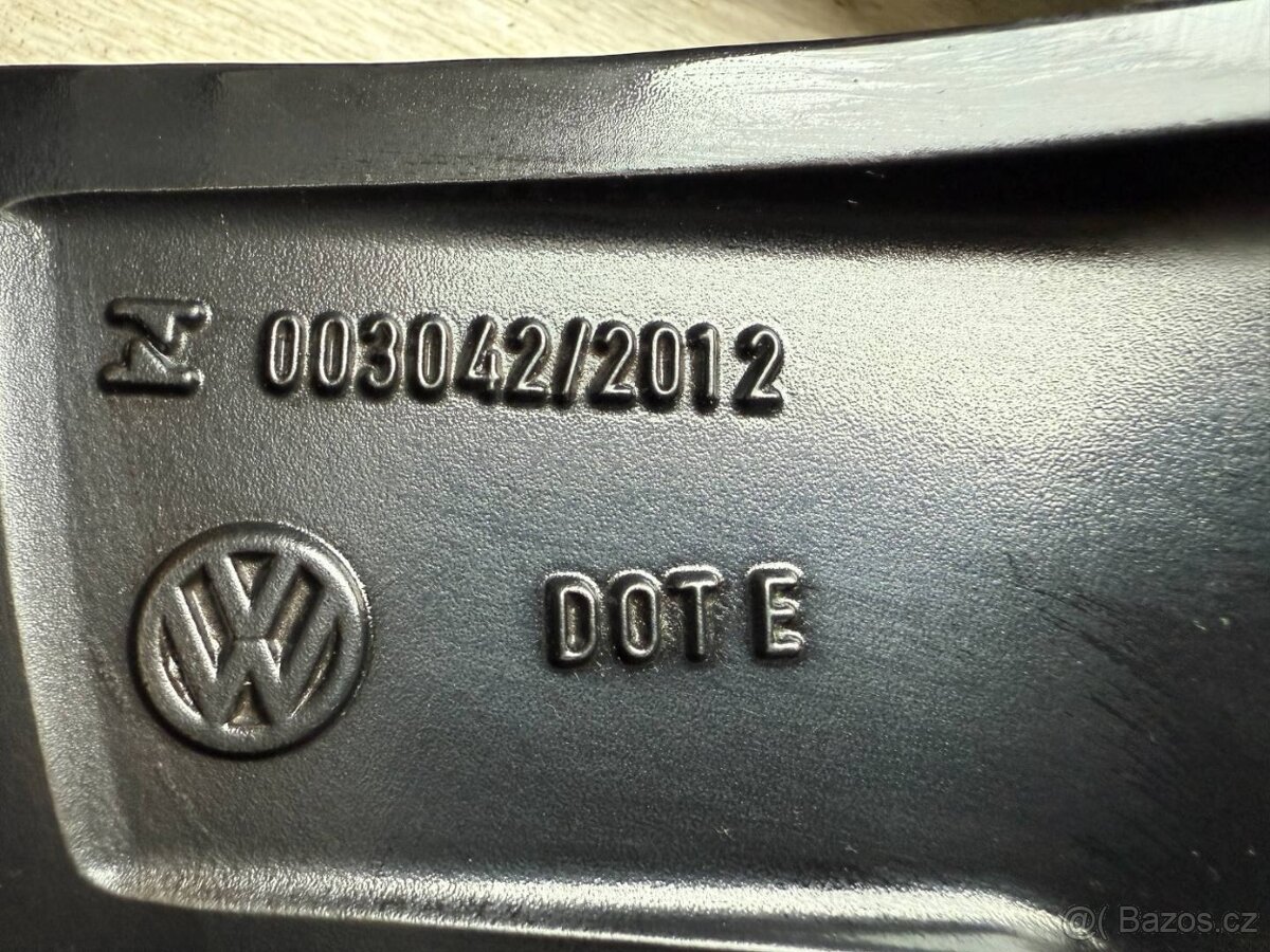 R20 ORIG.LETNÍ ALU KOLA BRAGA VW TOUAREG 285/45/20 - 5