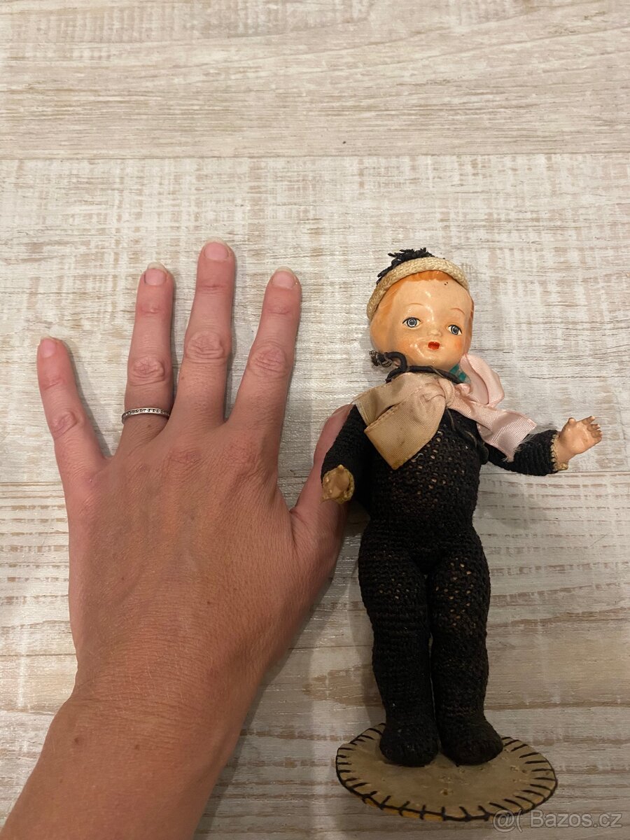 Retro hračka, postavička, kominíček - 5