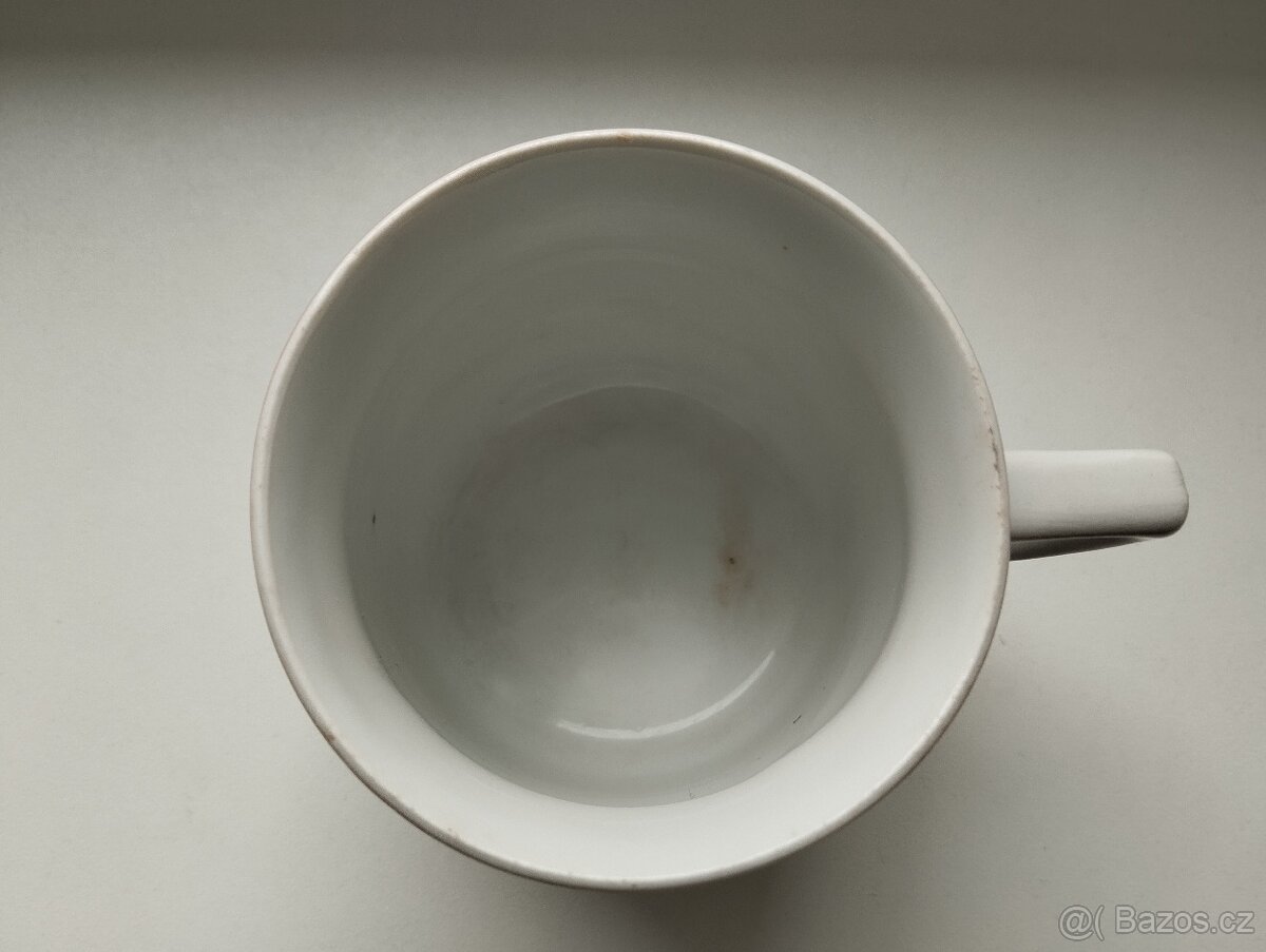 starožitní hrnek - jetel - 5