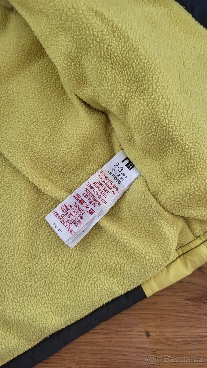 Zateplená zimní bunda F&F vel. 98 - 5