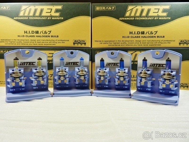 Japonské žárovky MTEC Super White 4350K - 5