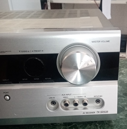 ONKYO receiver TX-SR508 stříbrná - 5