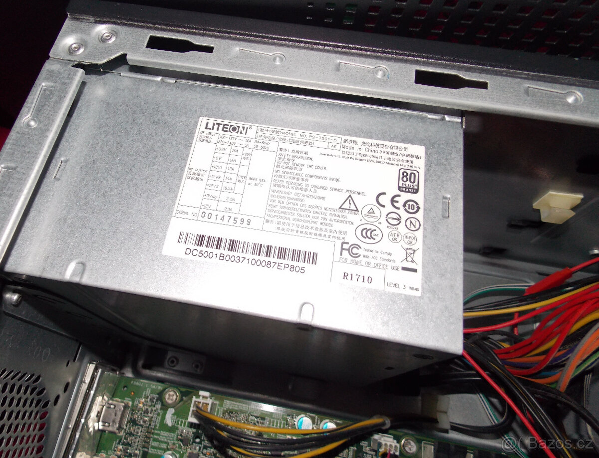 Herní počítač PC Acer Aspire GX-785 I5 Radeon RX480 8Gb - 5