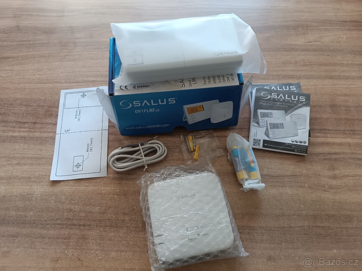 SALUS 091FLRFv2 - Bezdrátový programovatelný termostat - 5