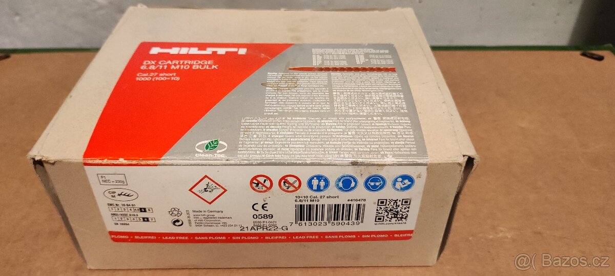 Náboje do nastřelovací pistole Hilti - 5