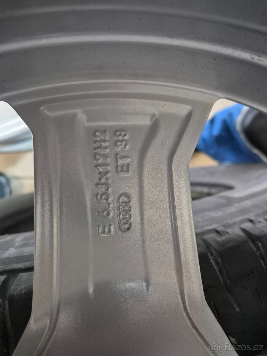 Alu kola Audi Q5 -Q3 - 17" + zimní pneu 215/65 r 17 - 5
