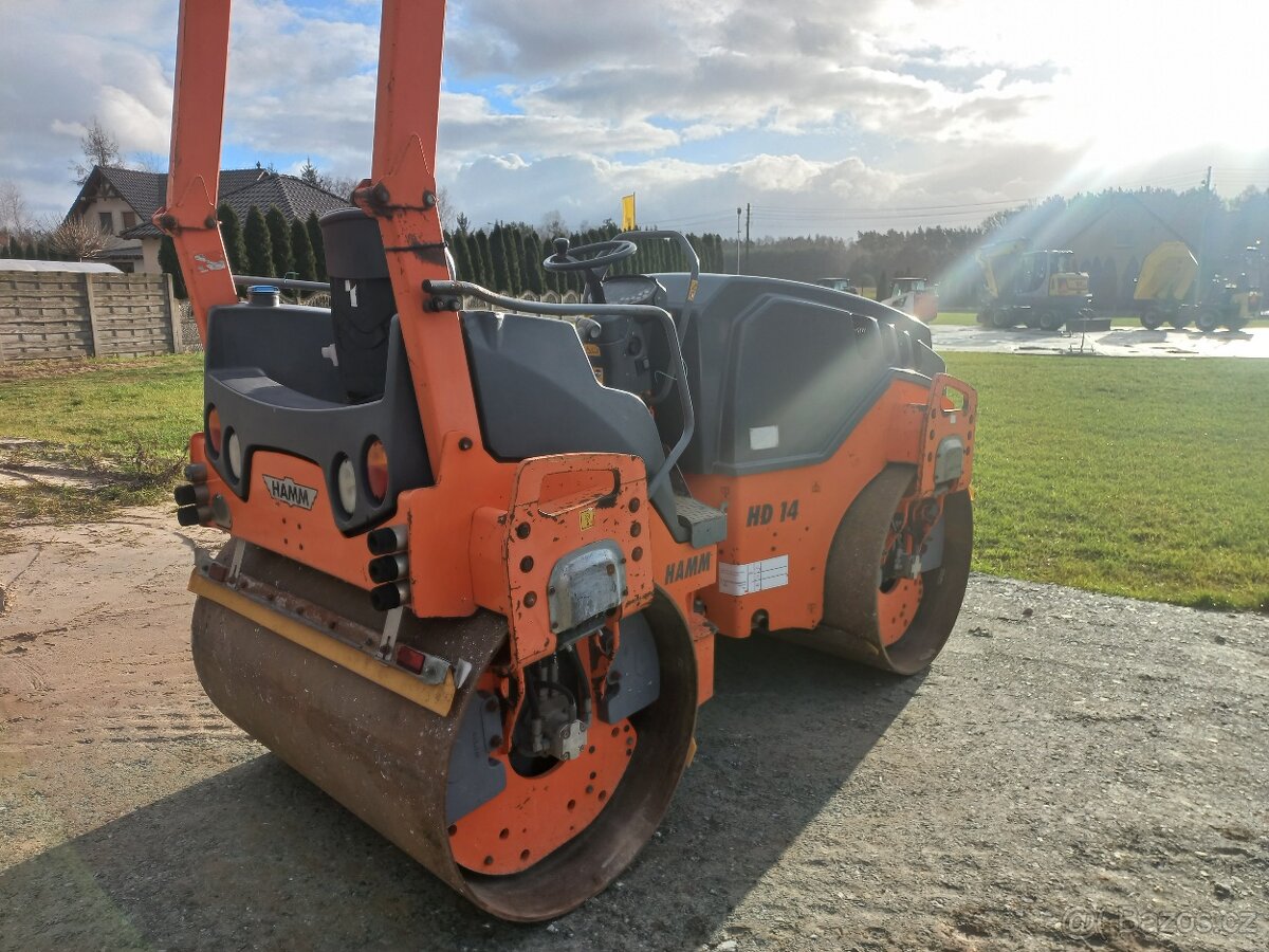Tandemový vibrační válec Hamm HD 14VV - 5