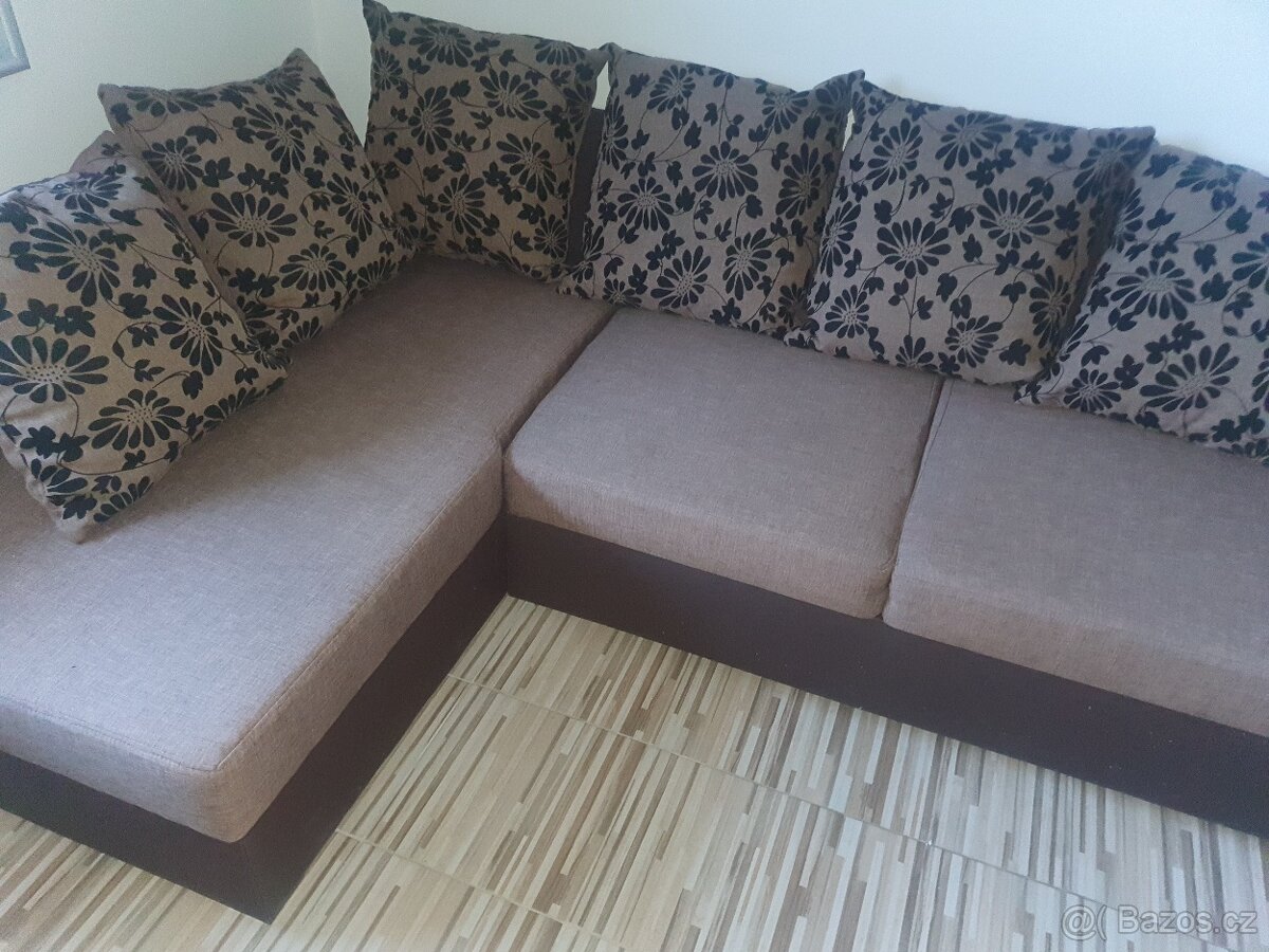 Prodám sedací soupravu, gauč - 5