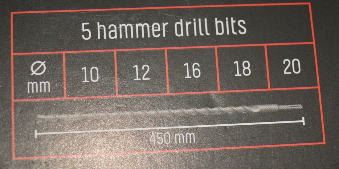 Sada 5ks SDS vrtáků videové - 5