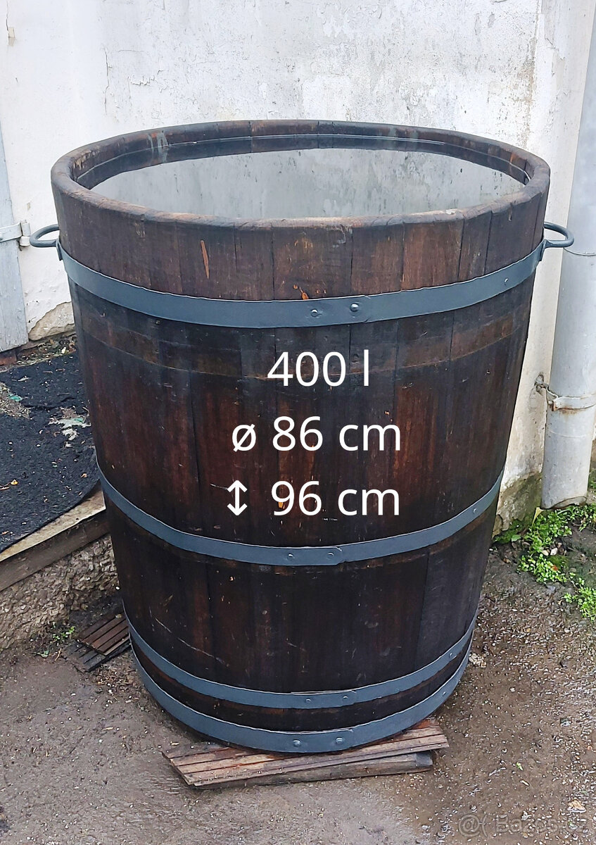 Sudy a kádě na vodu od 100l - 2100l - 5